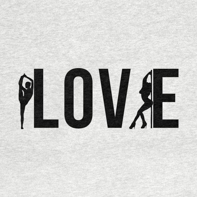 Love - Pole Dance Design by Liniskop